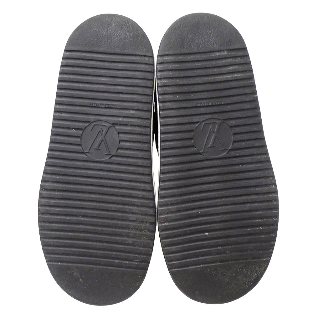 LOUIS VUITTON ルイ・ヴィトン ポーラー・ラインショートブーツ ブーツ ブラック 1A9R17 ナイロン レディース 【中古】