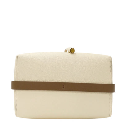 Chloe クロエ 2wayバッグ マーシー アイボリー ブラウン レザー レディース 【中古】