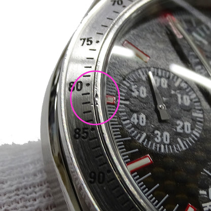 OMEGA オメガ スピードマスター レーシング 3519.50 メンズ 腕時計 ミハエル シューマッハ 11111本限定 自動巻き AT ステンレス SS ブラック 磨き済み 【中古】