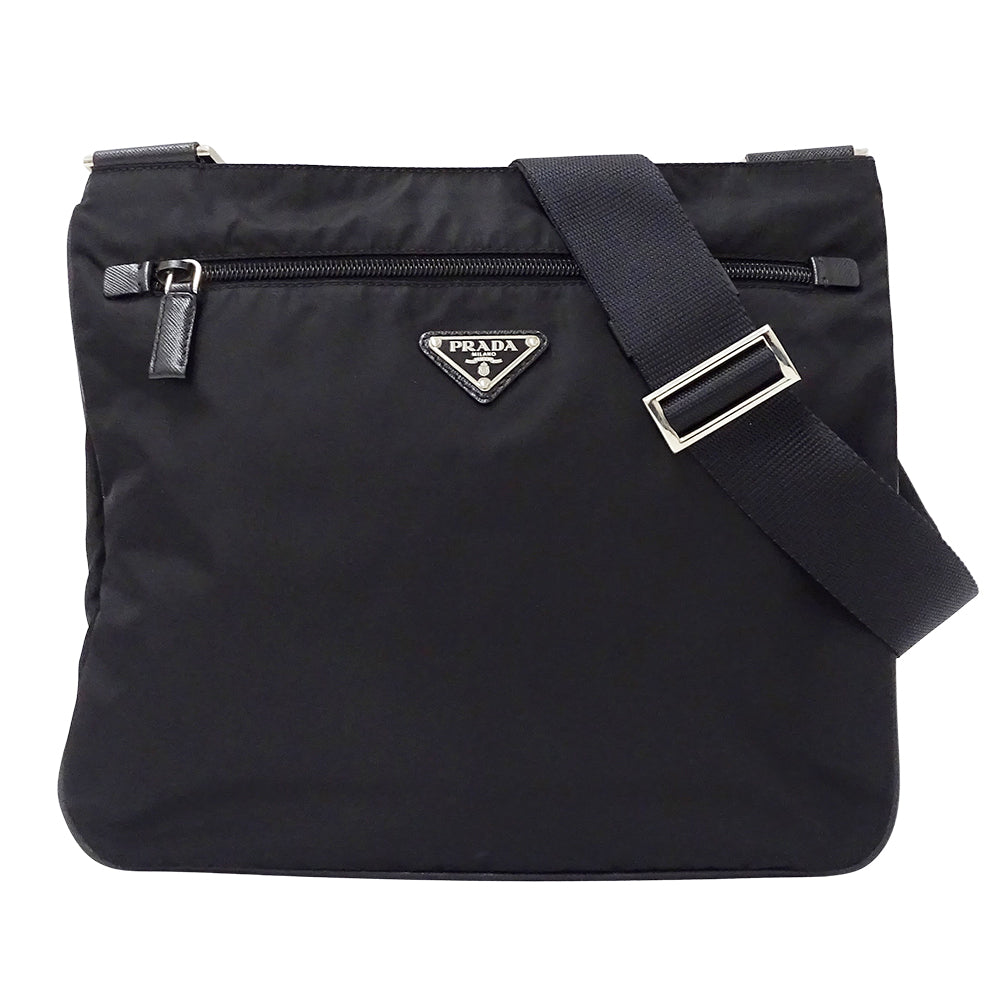 PRADA プラダ ショルダーバッグ ブラック VA0563 ナイロン レディース 【中古】