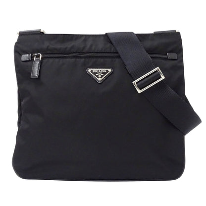 PRADA プラダ ショルダーバッグ ブラック VA0563 ナイロン レディース 【中古】