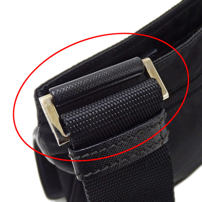 PRADA プラダ ショルダーバッグ ブラック VA0563 ナイロン レディース 【中古】