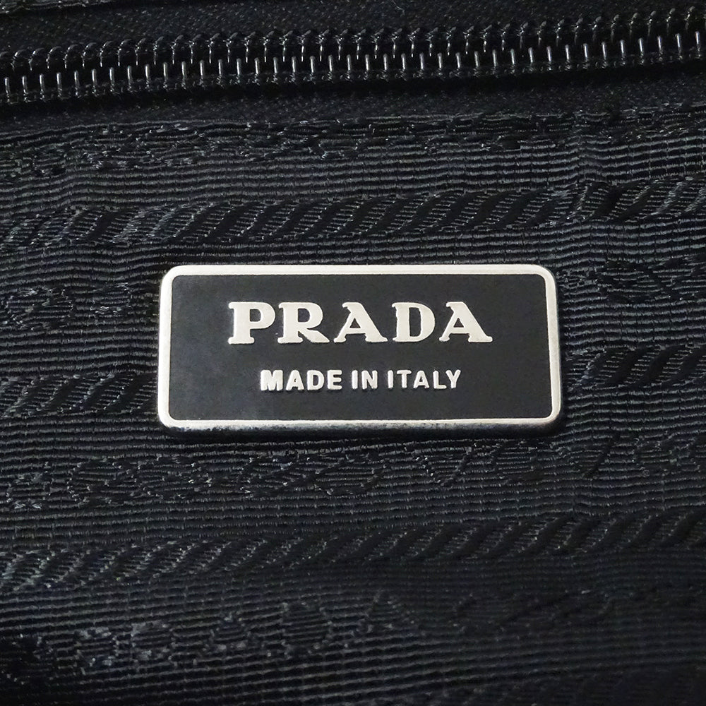 PRADA プラダ ショルダーバッグ ブラック VA0563 ナイロン レディース 【中古】