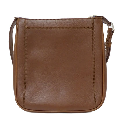 Ferragamo フェラガモ ショルダーバッグ ガンチーニ ブラウン 茶色 レザー レディース 【中古】