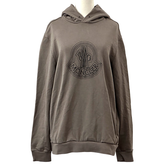 MONCLER モンクレール パーカー ブラウン J10918G00038 コットン メンズ 【中古】