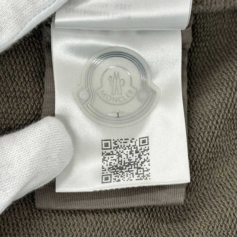 MONCLER モンクレール パーカー ブラウン J10918G00038 コットン メンズ 【中古】