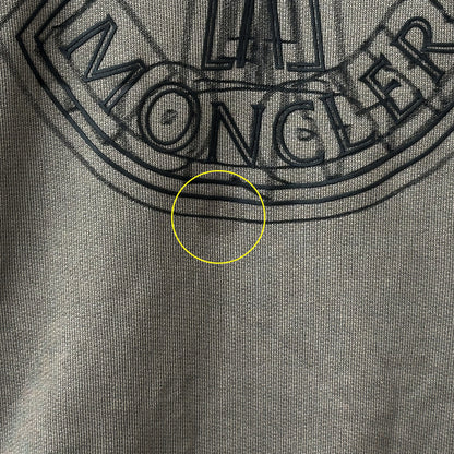 MONCLER モンクレール パーカー ブラウン J10918G00038 コットン メンズ 【中古】