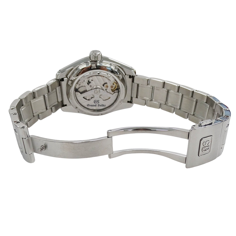 GRAND SEIKO グランドセイコー GS ヘリテージ 9R65-0CV0 SBGA375 メンズ 腕時計 スプリングドライブ パワーリザーブ デイト 自動巻き AT ステンレス SS 磨き済み 【中古】