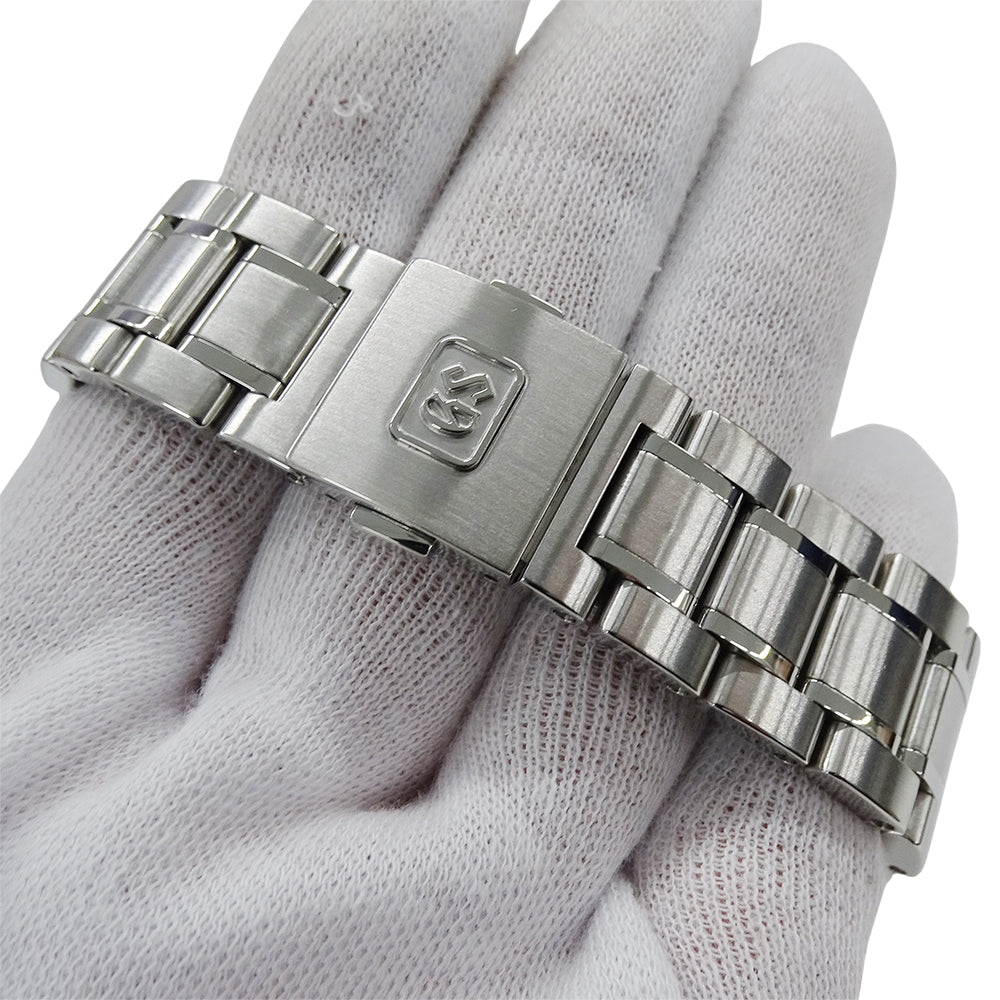 GRAND SEIKO グランドセイコー GS ヘリテージ 9R65-0CV0 SBGA375 メンズ 腕時計 スプリングドライブ パワーリザーブ デイト 自動巻き AT ステンレス SS 磨き済み 【中古】