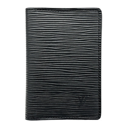 LOUIS VUITTON ルイ・ヴィトン オーガナイザー・ドゥ ポッシュ カードケース エピ ブラック M60642 エピレザー メンズ 【中古】