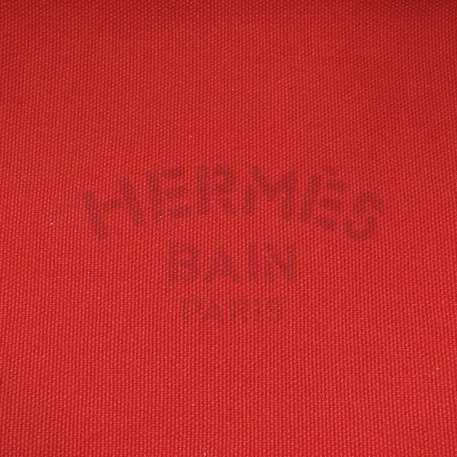 HERMES エルメス パニエドプラージュ PM トートバッグ レッド シルバー金具 トワルシェブロン レディース 【中古】