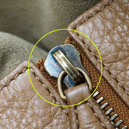 CELINE セリーヌ ラゲージ ミニショッパー トートバッグ ブラウン レディース 【中古】