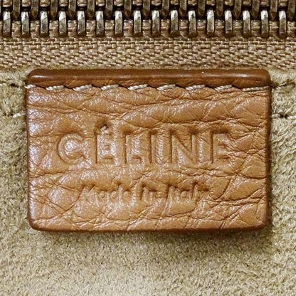 CELINE セリーヌ ラゲージ ミニショッパー トートバッグ ブラウン レディース 【中古】