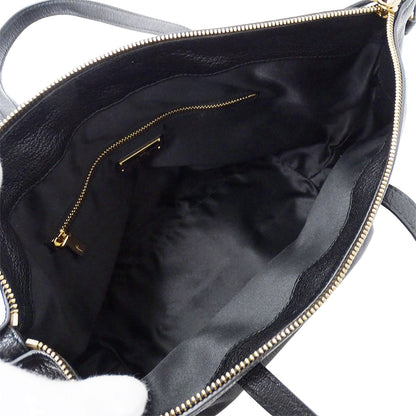 Ferragamo フェラガモ 2wayバッグ ダブルガンチーニ ブラック レザー レディース 【中古】
