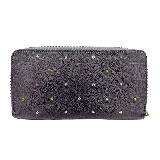 LOUIS VUITTON ルイ・ヴィトン ジッピーウォレット 長財布 アンプラント グリシルバー M62209 モノグラムアンプラント レディース 【中古】