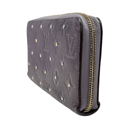 LOUIS VUITTON ルイ・ヴィトン ジッピーウォレット 長財布 アンプラント グリシルバー M62209 モノグラムアンプラント レディース 【中古】