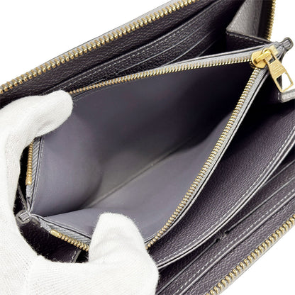 LOUIS VUITTON ルイ・ヴィトン ジッピーウォレット 長財布 アンプラント グリシルバー M62209 モノグラムアンプラント レディース 【中古】