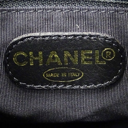 CHANEL シャネル トートバッグ マトラッセ ブラック ゴールド金具 ラムスキン レディース 【中古】