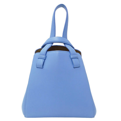 LOEWE ロエベ ハンモック ナゲット 2wayバッグ アナグラム セレスティンブルー レディース 【中古】
