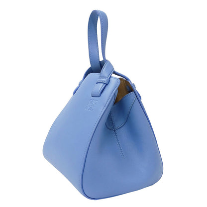 LOEWE ロエベ ハンモック ナゲット 2wayバッグ アナグラム セレスティンブルー レディース 【中古】