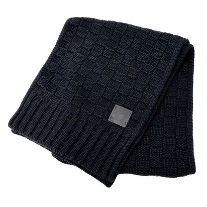 LOUIS VUITTON ルイ・ヴィトン エシャルプ ヘルシンキ マフラー・ストール ブラック M74421 カシミヤ メンズ 【中古】
