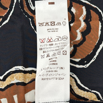 LOUIS VUITTON ルイ・ヴィトン 半袖Ｔシャツ ネイビー マルチカラー コットン レディース 【中古】