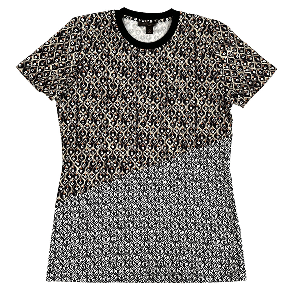 LOUIS VUITTON ルイ・ヴィトン 半袖Ｔシャツ ブラウン コットン レディース 【中古】
