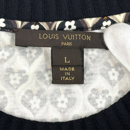 LOUIS VUITTON ルイ・ヴィトン 半袖Ｔシャツ ブラウン コットン レディース 【中古】