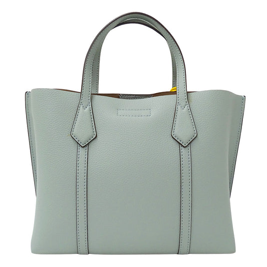 Tory Burch トリーバーチ ペリー スモール 2wayバッグ ブルーセラドン レザー レディース 【中古】