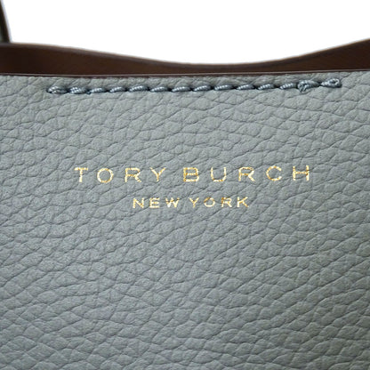 Tory Burch トリーバーチ ペリー スモール 2wayバッグ ブルーセラドン レザー レディース 【中古】