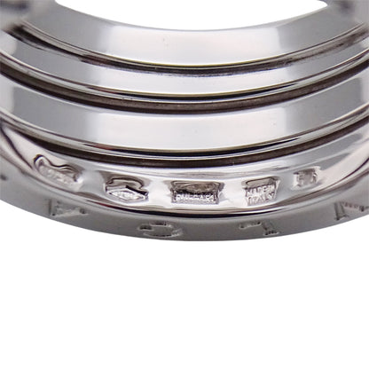 BVLGARI ブルガリ B-zero1 ビーゼロワン 3バンド リング 指輪 750WG ホワイトゴールド #54 約13号 レディース メンズ 【中古】