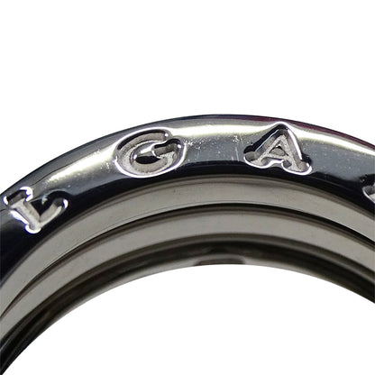 BVLGARI ブルガリ B-zero1 ビーゼロワン 3バンド リング 指輪 750WG ホワイトゴールド #54 約13号 レディース メンズ 【中古】