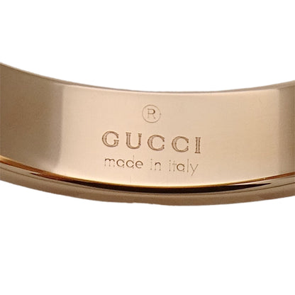 GUCCI グッチ アイコン スリム リング 指輪 750PG ピンクゴールド #13 約12.5号 レディース メンズ 【中古】