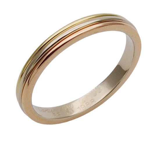 Cartier カルティエ ヴァンドーム リング 指輪 750YG 750PG 750WG イエローゴールド ピンクゴールド ホワイトゴールド #58 約18号 レディース メンズ 【中古】
