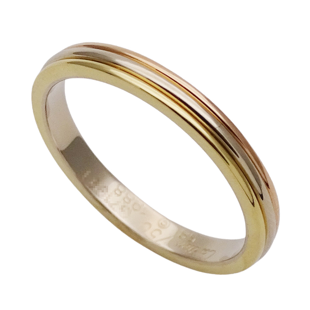 Cartier カルティエ ヴァンドーム リング 指輪 750YG 750PG 750WG イエローゴールド ピンクゴールド ホワイトゴールド #58 約18号 レディース メンズ 【中古】