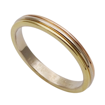 Cartier カルティエ ヴァンドーム リング 指輪 750YG 750PG 750WG イエローゴールド ピンクゴールド ホワイトゴールド #58 約18号 レディース メンズ 【中古】