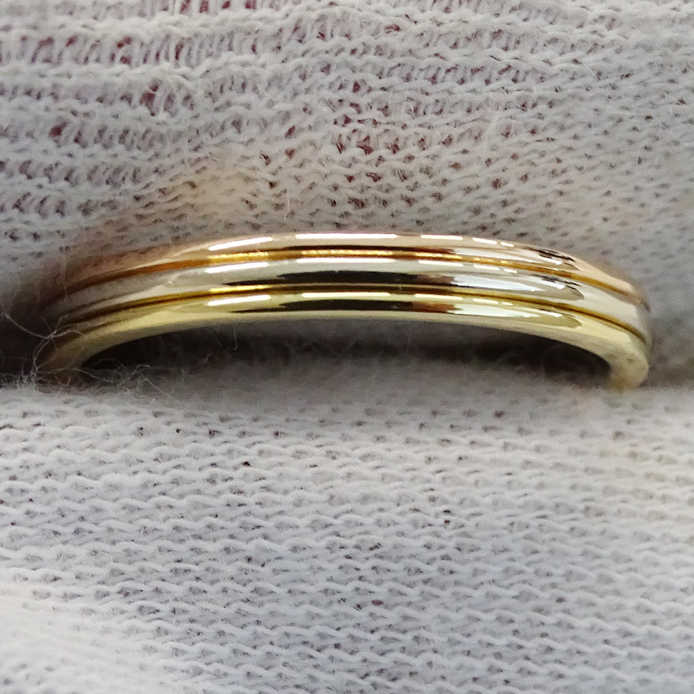 Cartier カルティエ ヴァンドーム リング 指輪 750YG 750PG 750WG イエローゴールド ピンクゴールド ホワイトゴールド #58 約18号 レディース メンズ 【中古】