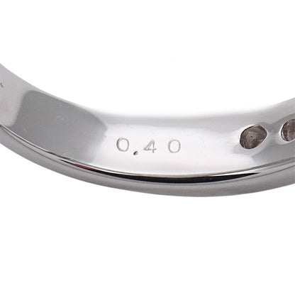 Ponte Vecchio ポンテヴェキオ リング 指輪 K18WG ホワイトゴールド ダイヤモンド 約9号 レディース 【中古】