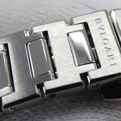 BVLGARI ブルガリ ブルガリブルガリ BB23S レディース 腕時計 クオーツ QZ ステンレス SS ブラック 磨き済み 【中古】