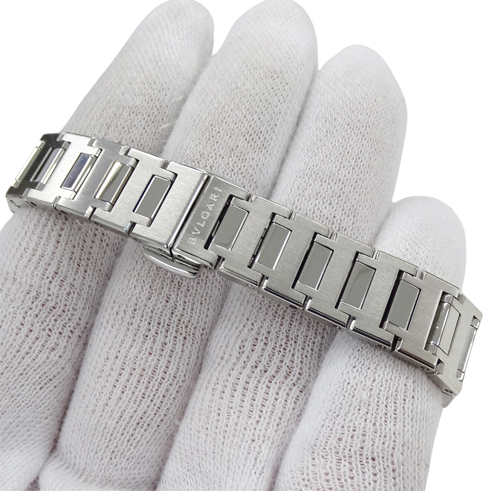 BVLGARI ブルガリ ブルガリブルガリ BB23S レディース 腕時計 クオーツ QZ ステンレス SS ブラック 磨き済み 【中古】