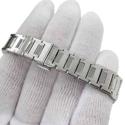 BVLGARI ブルガリ ブルガリブルガリ BB23S レディース 腕時計 クオーツ QZ ステンレス SS ブラック 磨き済み 【中古】
