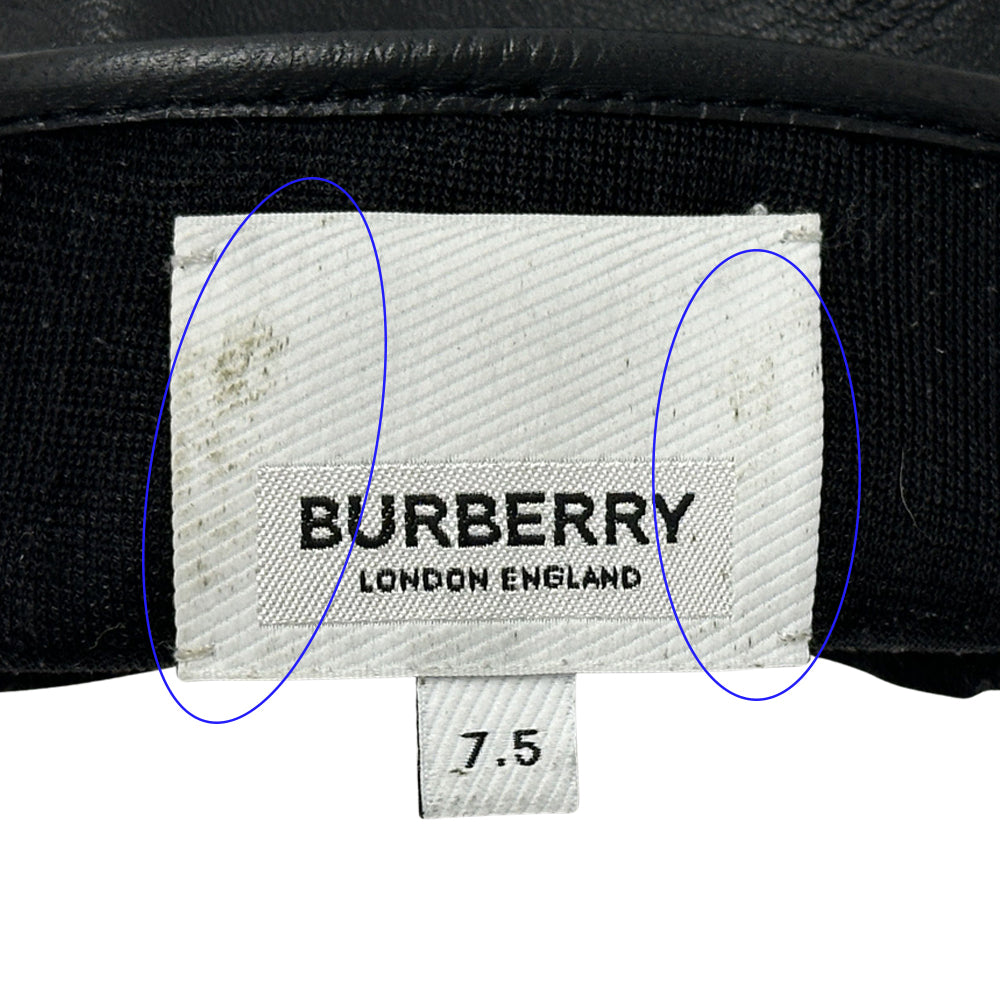 BURBERRY バーバリー グローブセット 手袋 ブラウン ブラック ウール レディース 【中古】