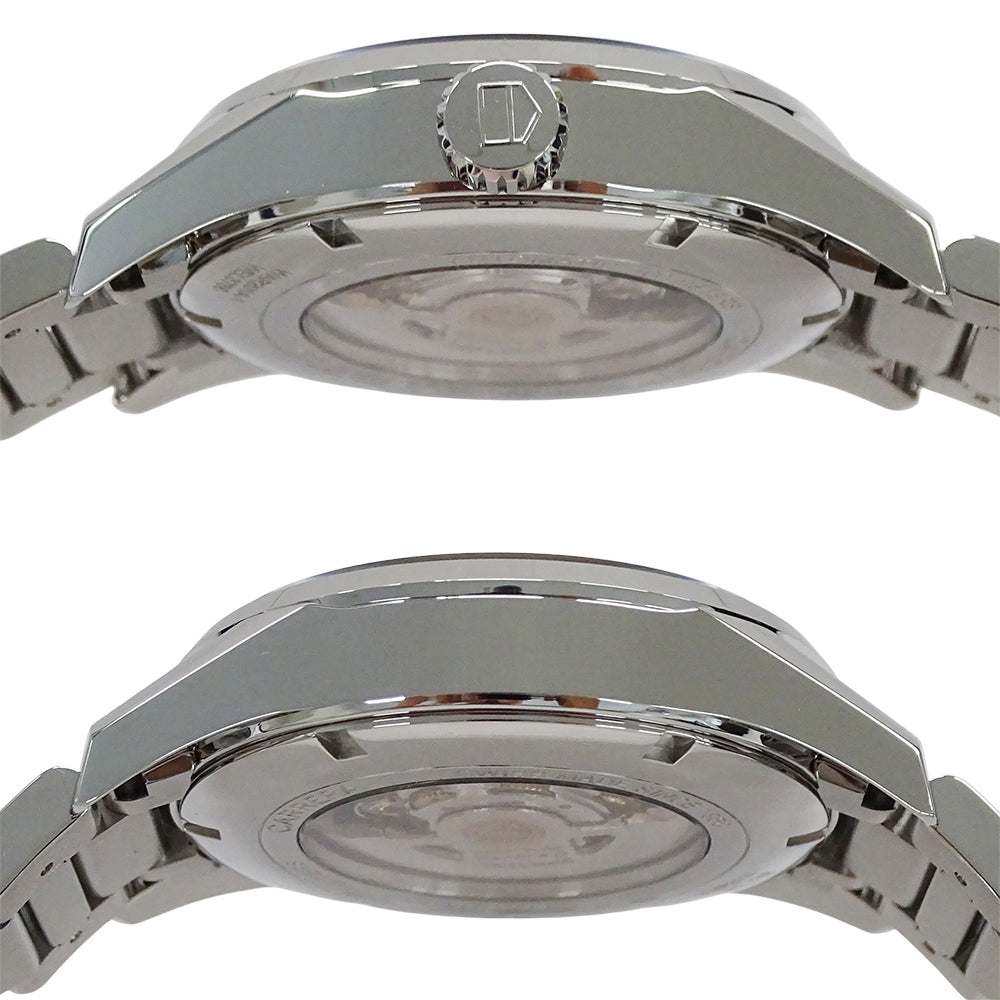 TAG Heuer タグホイヤー カレラ WAR201A BA0723 メンズ 腕時計 キャリバー5 デイデイト 自動巻き AT ステンレス SS ブラック 磨き済み 【中古】