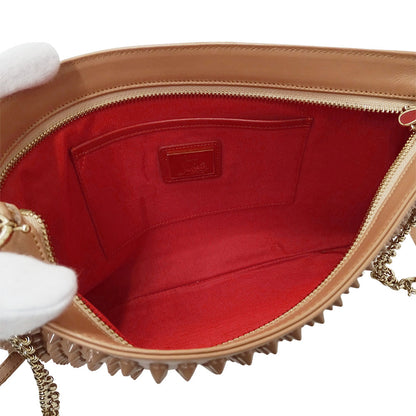 Christian Louboutin クリスチャンルブタン 2wayバッグ サーモンピンク レザー レディース 【中古】