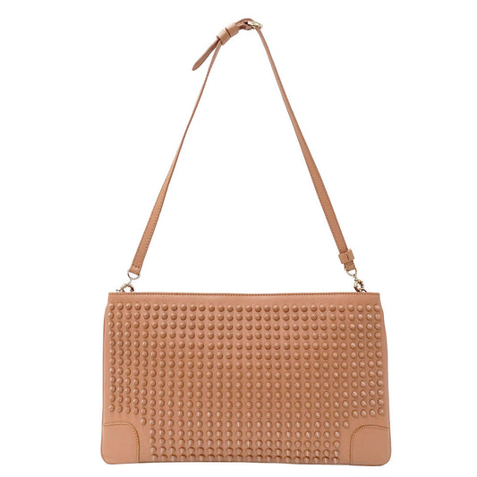 Christian Louboutin クリスチャンルブタン 2wayバッグ サーモンピンク レザー レディース 【中古】