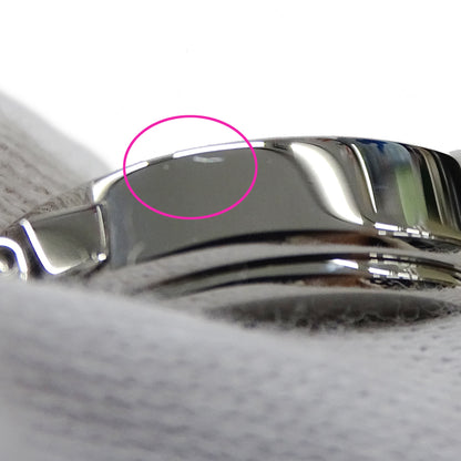 BVLGARI ブルガリ ブルガリブルガリ BBL26S レディース 腕時計 クオーツ QZ ステンレス SS 12P ダイヤモンド パープル 磨き済み 【中古】