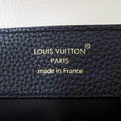 LOUIS VUITTON ルイ・ヴィトン カプシーヌ MM 2wayバッグ ブラック クリーム M25386 レディース 【中古】