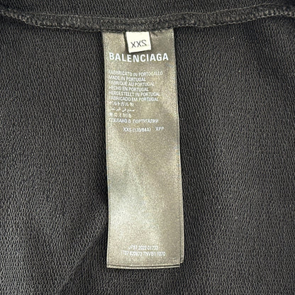 BALENCIAGA バレンシアガ パーカー ブラック 620973 コットン メンズ 【中古】