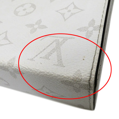 LOUIS VUITTON ルイ・ヴィトン ガストン ウエアラブル ウォレット ショルダーバッグ タイガラマ オプティック ホワイト M30935 メンズ 【中古】