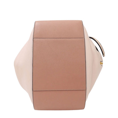LOEWE ロエベ ハンモック スモール 2wayバッグ ピンクベージュ レザー レディース 【中古】